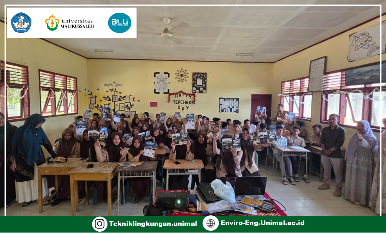Sosialisasi Program Studi Universitas Malikussaleh di MAN 7 Bireuen, Prodi Teknik Lingkungan Jadi Daya Tarik Baru