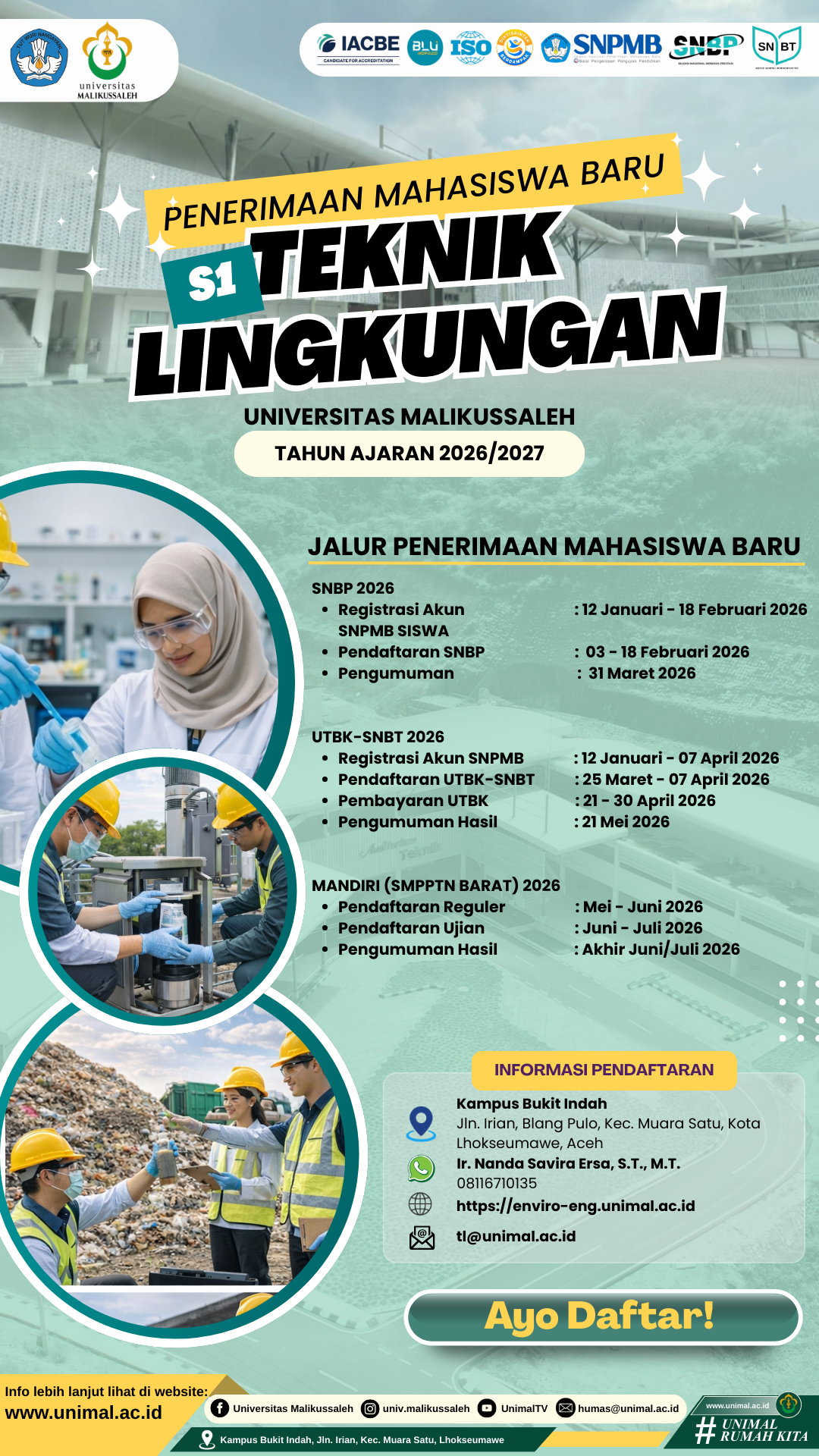 Poster Prodi Teknik Lingkungan